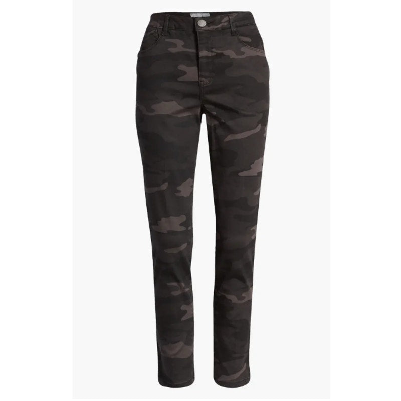 Wit & Wisdom Ab-Solution High Rise Ankle Skimmer Jeans 6 sage Camouflage NWT