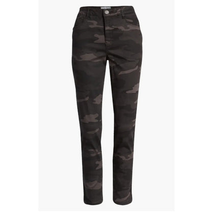 Wit & Wisdom Ab-Solution High Rise Ankle Skimmer Jeans 6 sage Camouflage NWT