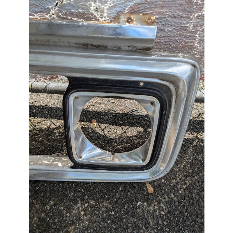 Secondhand Sandies: Vintage Chevrolet 1970s Aluminum Grille Shell W/out Insert for Truck
