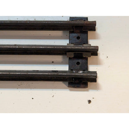 Lionel Vintage O Gauge Model Train Straight Track Sections Set of 3