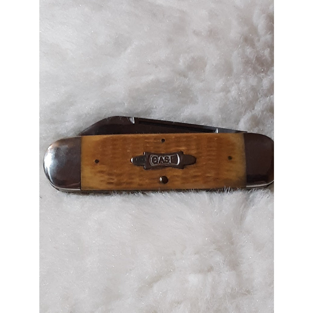 Case XX Folding Pocket KNIFE Elephant Toenail 62050 Light Brown Bone Sunfish 94