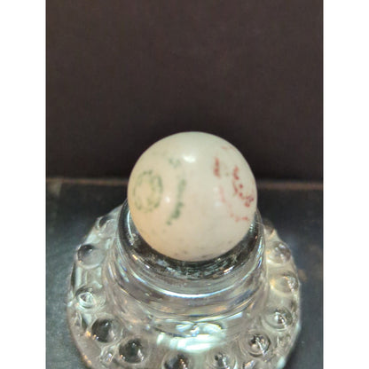 Antique 3/4” German China Marble Shooter Hand Painted 6 Bullseye Ceramic Rare