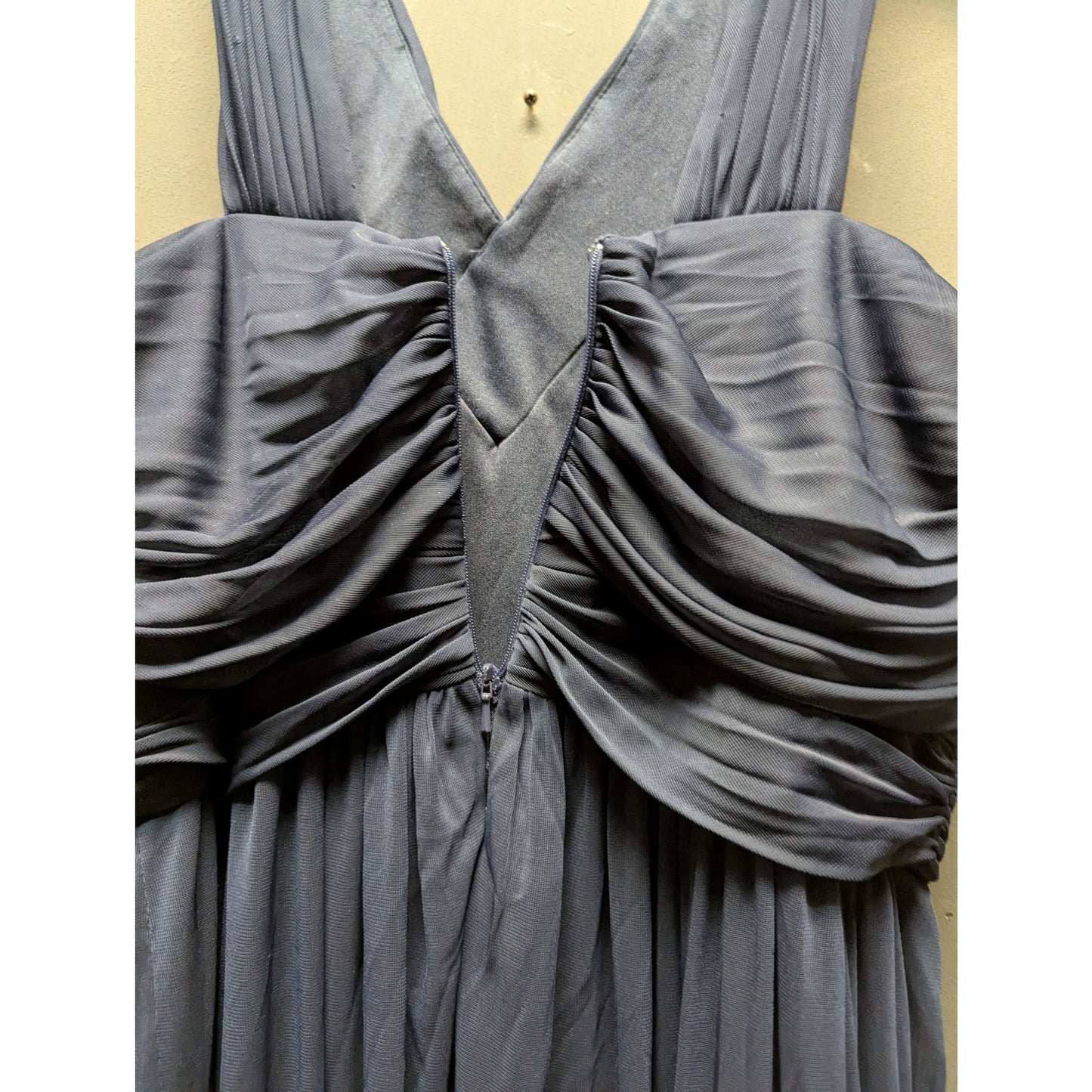 Alfred Sung Midnight E31 Size 14 Style No. D678 Formal Maxi Dress NWT