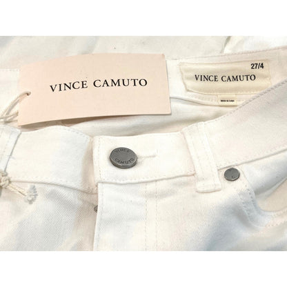 Vince Camuto Five Pocket Denim Jeans Size 27/4 in White NWT