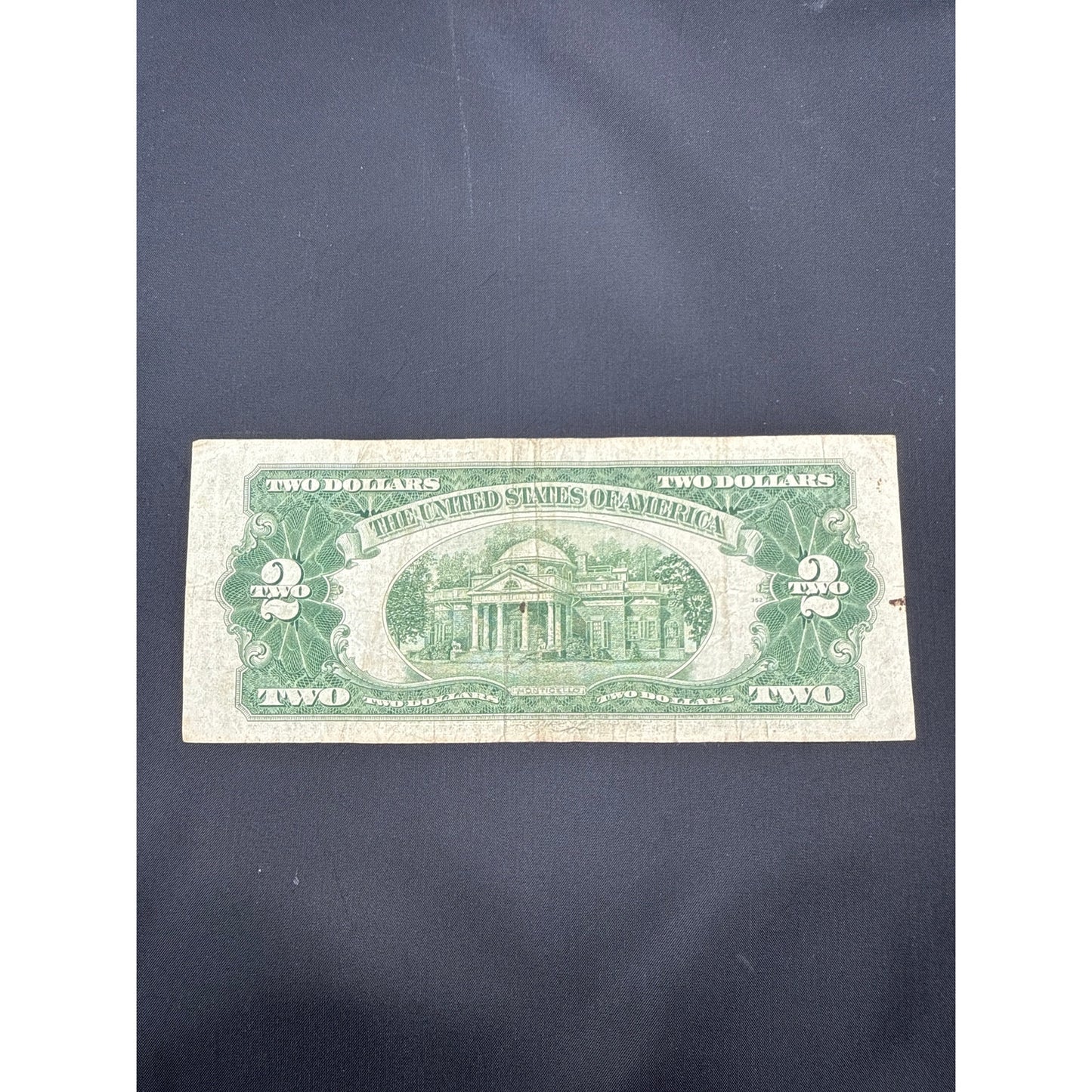 Paper Currency Bank Note USA Paper Money $2 Series 1928 G Red Seal Clark Snyder