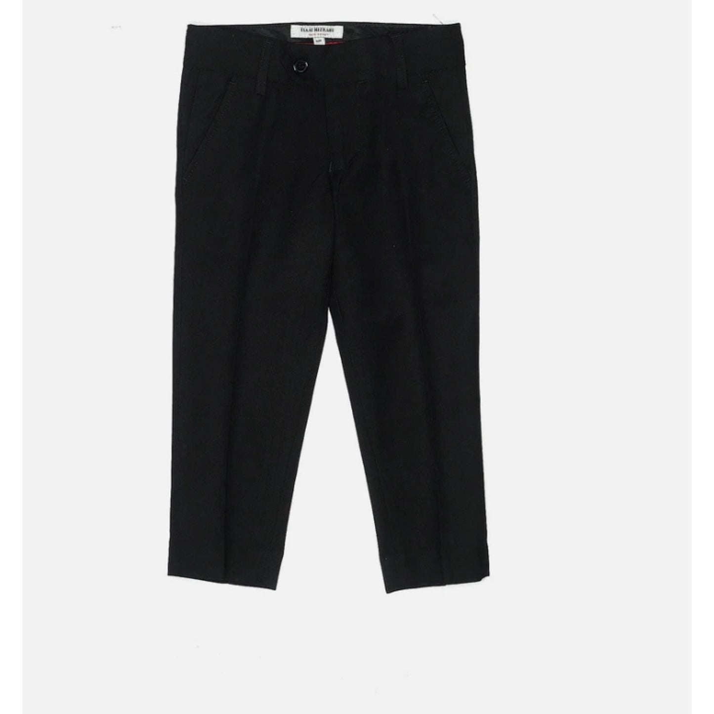 Isaac Mizrahi New York Boys Black Formal Dress Pant Size 5 Slim Fit Style PT2007