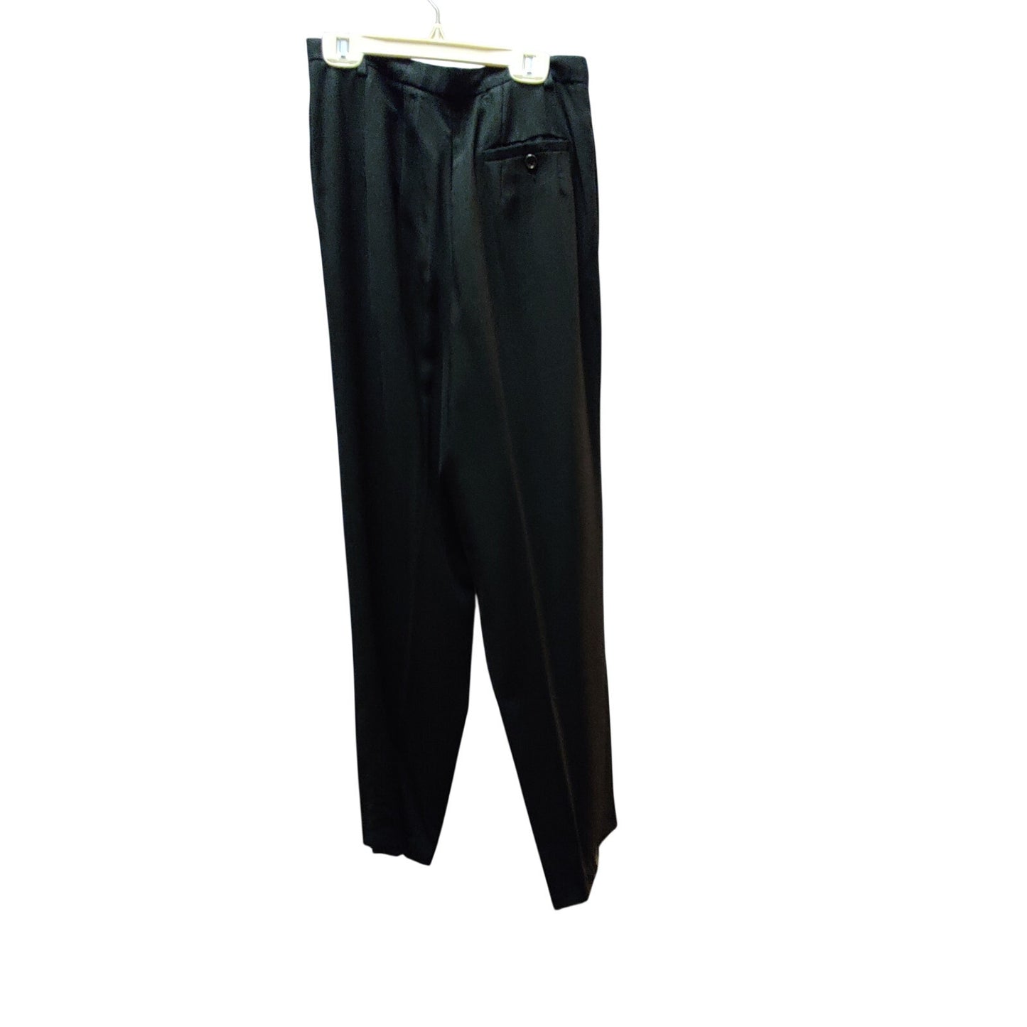 Banana Republic Wool Pants Size 4 High Waisted Pleated Front side pocket Italy