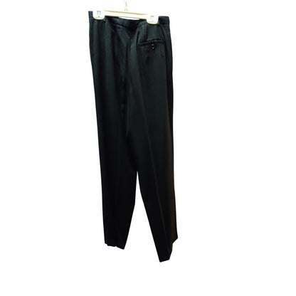 Banana Republic Wool Pants Size 4 High Waisted Pleated Front side pocket Italy
