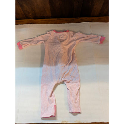 Koala Baby Pink Daisy Sleeper Pajama One-Piece - Size 18M