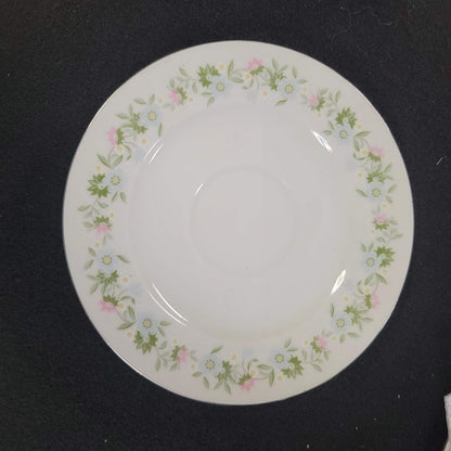 Johann Haviland Bavaria Germany Forever Spring LOT of 8 Saucers
