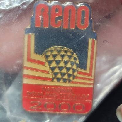 Vintage Reno National Bowling Stadium 2000 Pin
