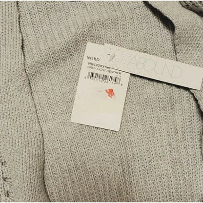 Abound Cardigan in Grey Light Heather NWT Size SMALL NEW COZY