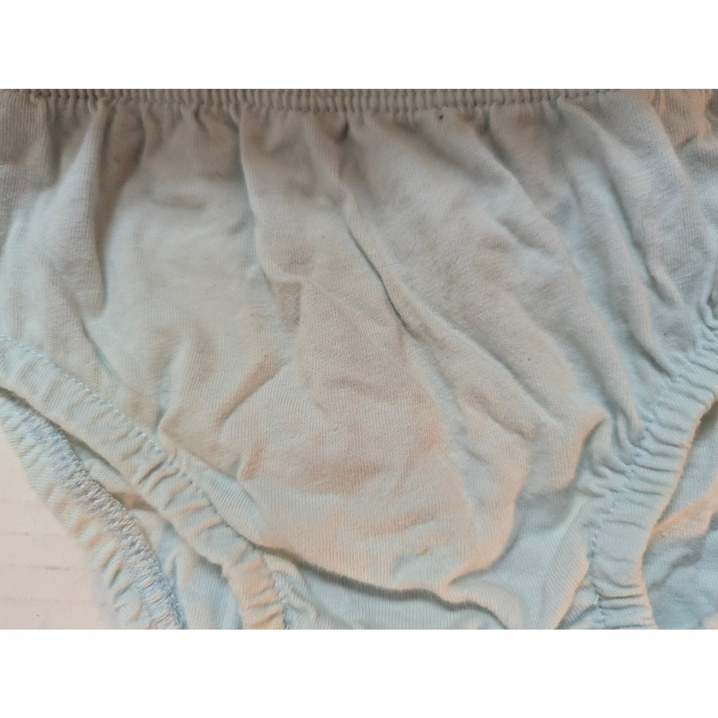 Carter's Baby Boys Blue Ribbed Diaper Cover Bloomers 6 Months