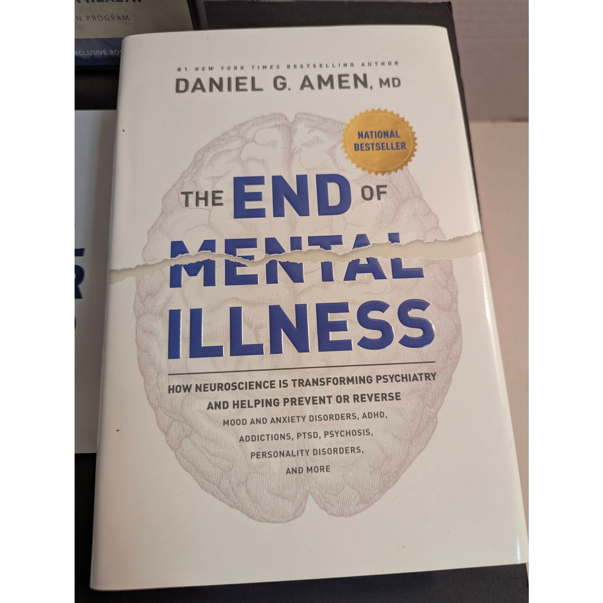 Dr Daniel Amen Change Your Brain Heal Your Mind Book & DVD Set Collection