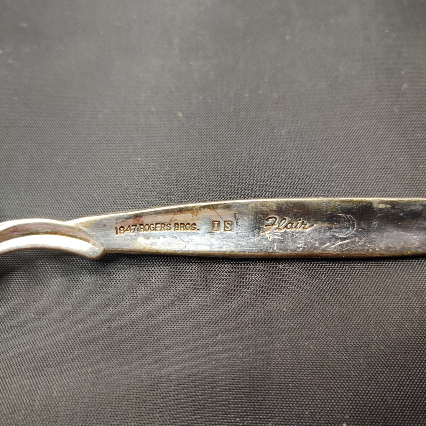 Vintage Flatware Silverware 1847 Rodgers Flair Spoon IS TEASPOON