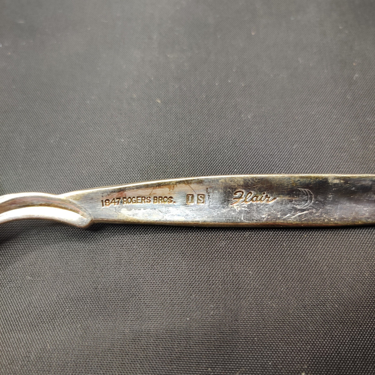 Vintage Flatware Silverware 1847 Rodgers Flair Spoon IS TEASPOON