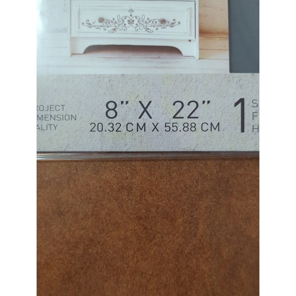 Redesign with Prima Ornate Scroll Furniture Stencil 8 X 22 Shabby Chic DIY Craft