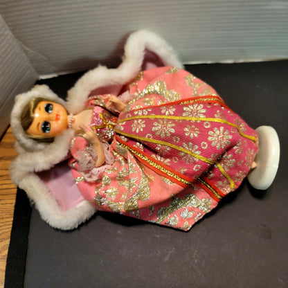 Vintage Bradley "Big Eye" Doll - Winter Elegance Collection Rare Collectible