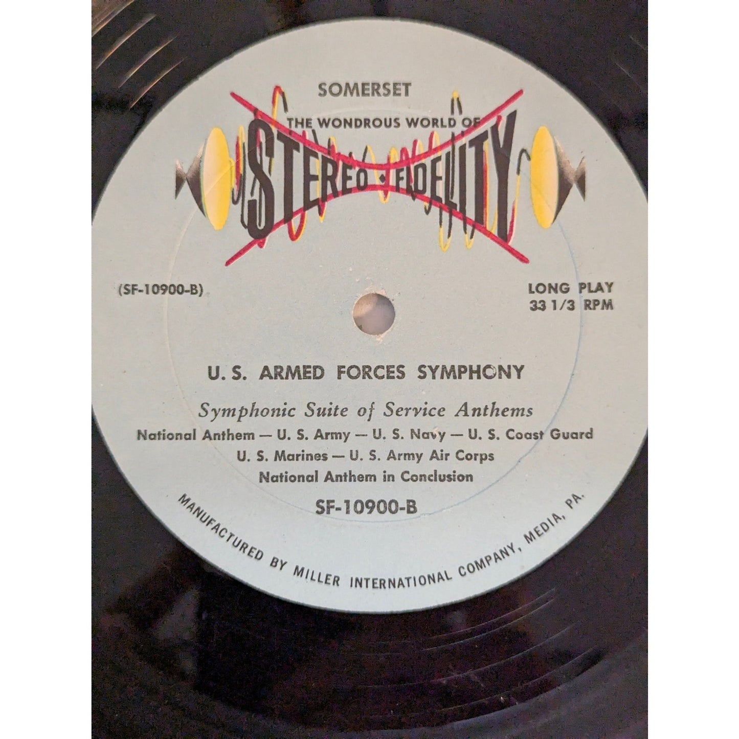 Vintage Victory at Sea & U.S. Armed Forces Symphony Stereo Fidelity Vinyl LP