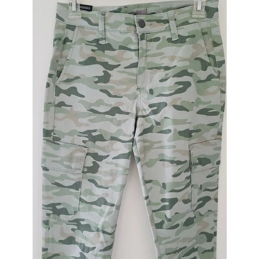 Joe's Jeans Skinny Ankle Cut Jean Pants in Green Camo Size 32 NWT