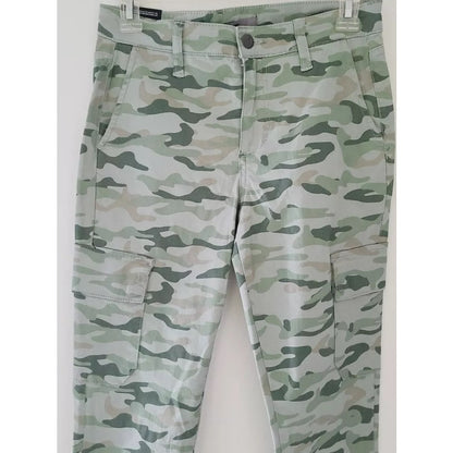 Joe's Jeans Skinny Ankle Cut Jean Pants in Green Camo Size 32 NWT