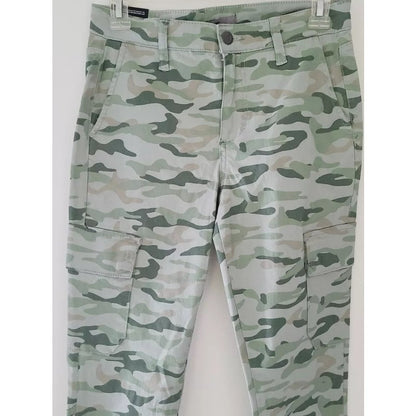 Joe's Jeans Skinny Ankle Cut Jean Pants in Green Camo Size 32 NWT