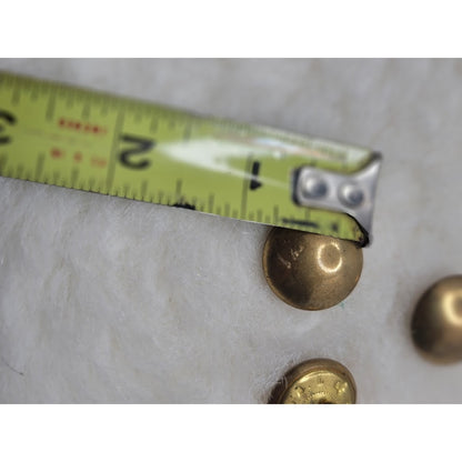 Set of 3 Antique H.B. & Cie Paris Gilt Brass Ball Buttons French Military Hussar