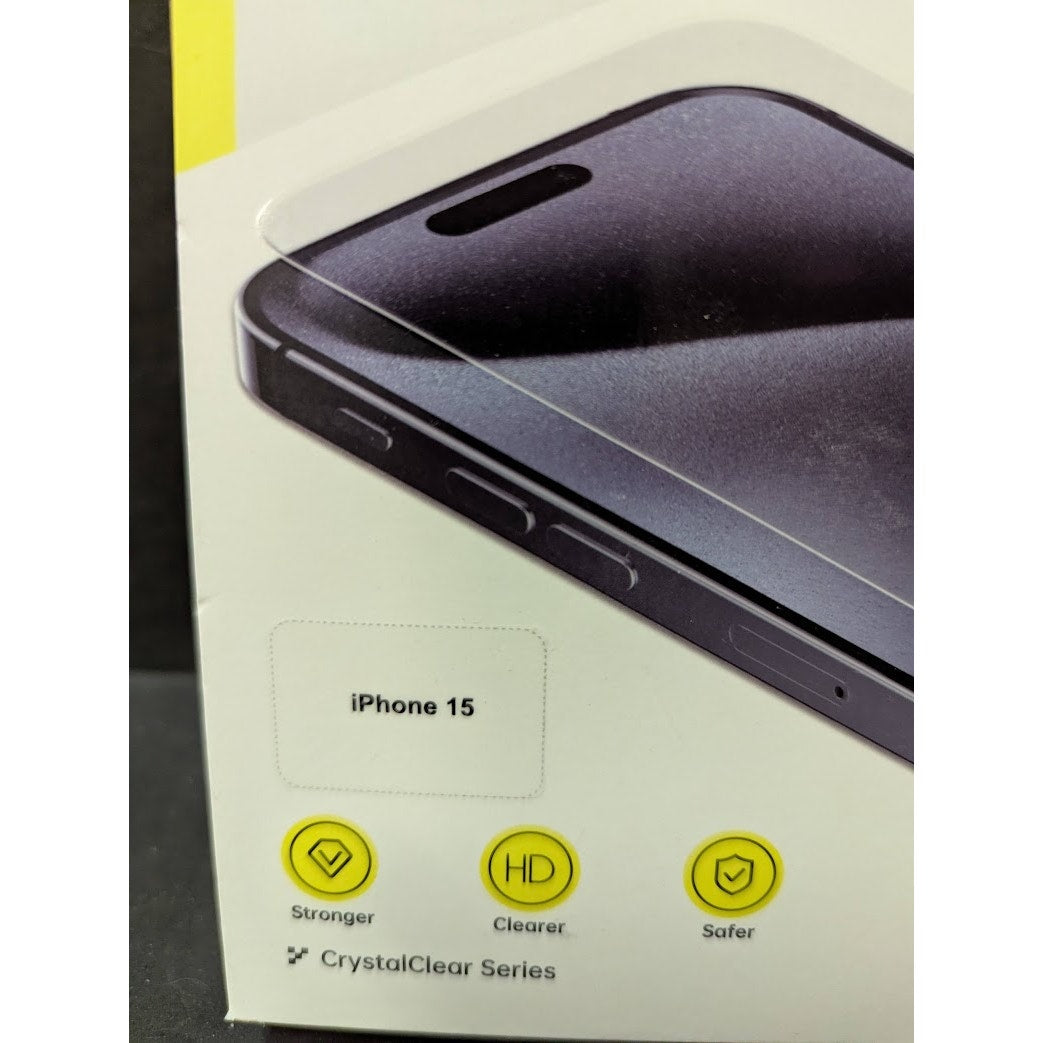 DUMOSONG tempered glass screen protector IPhone 15