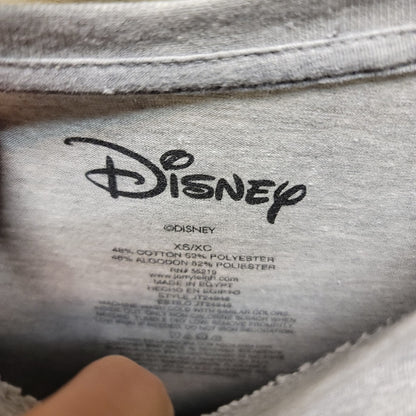 Disney Gray Womens Size XS T-shirt Lilo Stitch Pink Purple Short Sleeve