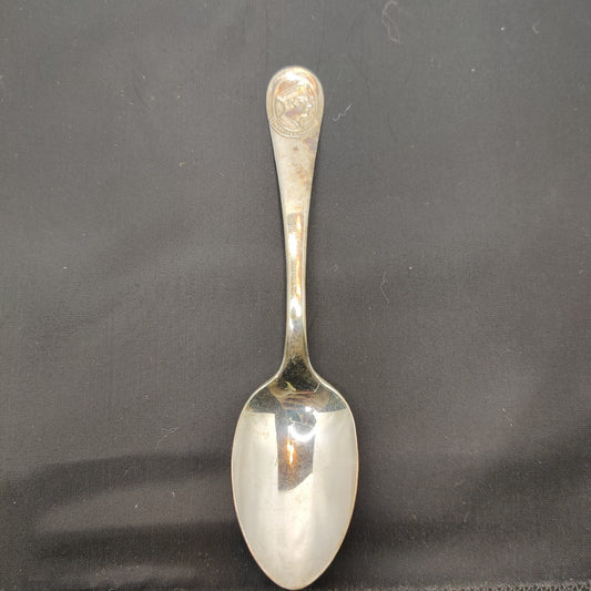 Vintage Spoon Coronation Royal Consort Duke Edinburgh Prince Phillip silverplate