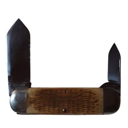 Case XX Folding Pocket KNIFE Elephant Toenail 62050 Light Brown Bone Sunfish 94