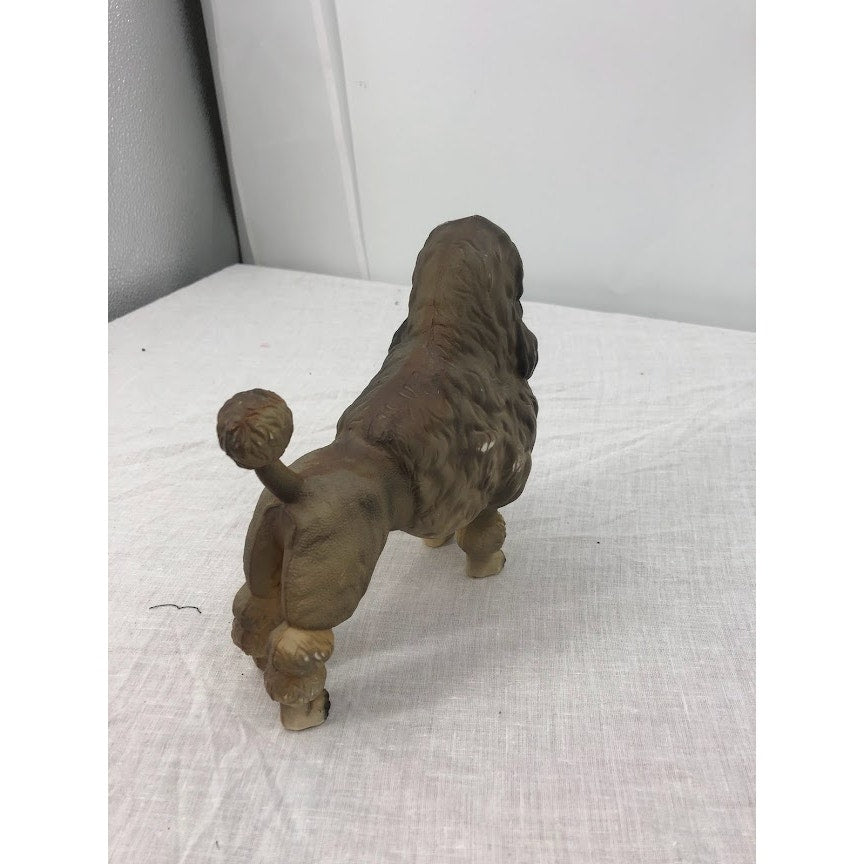 Vintage Plastic standard poodle 6” Long