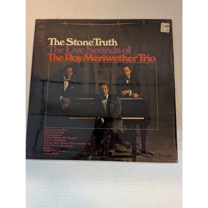 Vintage The Roy Meriwether Trio The Stone Truth Columbia CS 9384 Stereo LP