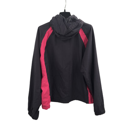 Coleman Grey and Pink Raincoat Size Medium Windbreaker Jacket Athletic Workout