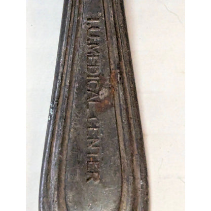 Vintage I.U. Medical Center Teaspoon Collectible Indiana University Flatware