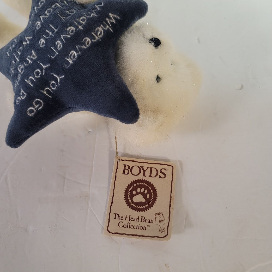 Boyds Bear Bean Head Collection 8” Jointed “Wherever You Go Whatever You Do”
