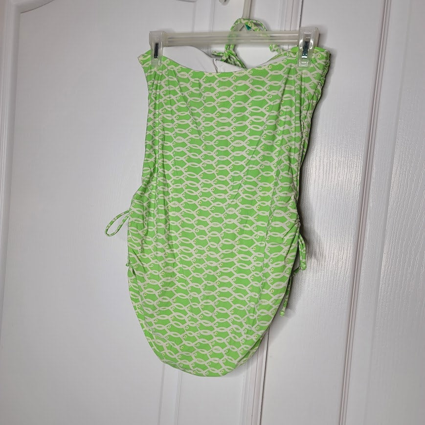 Lilly Pulitzer Size xl Stowaway Ore Fish Stick Rita 1 pc. Swimsuit Bathing