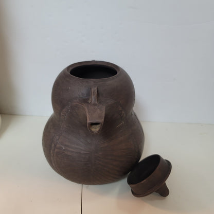 Purple clay teapot MadeChen Xinghua Chinese Yixing Zisha ceremony Hand etched