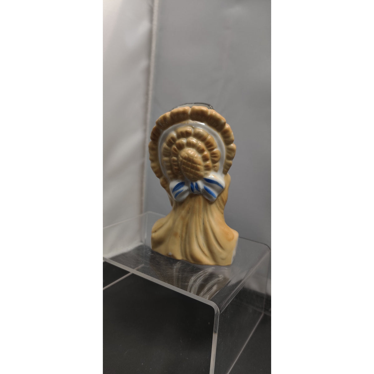 Vintage 1950s Queen Colonial Regal Lady HeadVase Planter Figurine Kitsch MCM