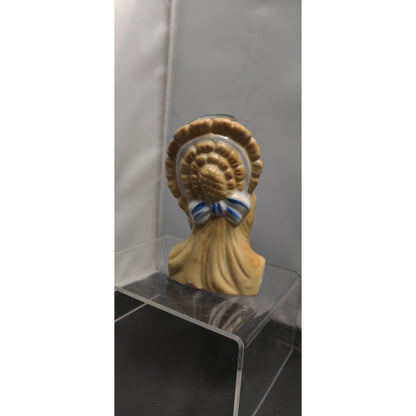 Vintage 1950s Queen Colonial Regal Lady HeadVase Planter Figurine Kitsch MCM