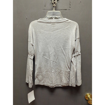 Baea XS Thermal Blouse waffle knit  grey NEW