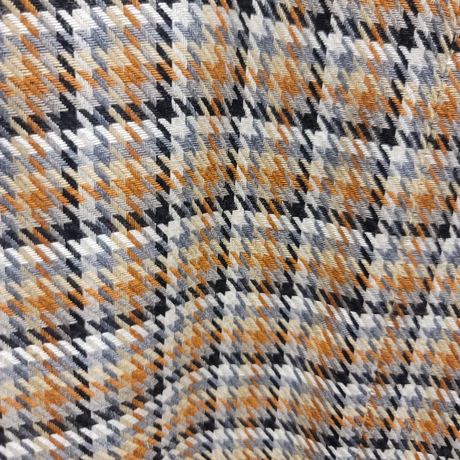 Vintage Part One Plaid Blazer Size 18 Brown Tan Check Dark Academia Oversized