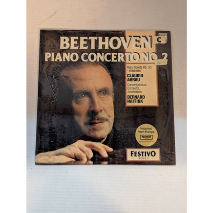 Vintage Beethoven Piano Concerto No. 2 Claudio Arrau Philips 6570 173 Stereo LP