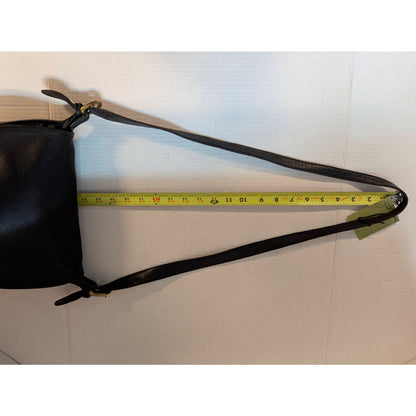 Vintage Coach Soho Fletcher Bag Black Leather Crossbody Style 4150 USA