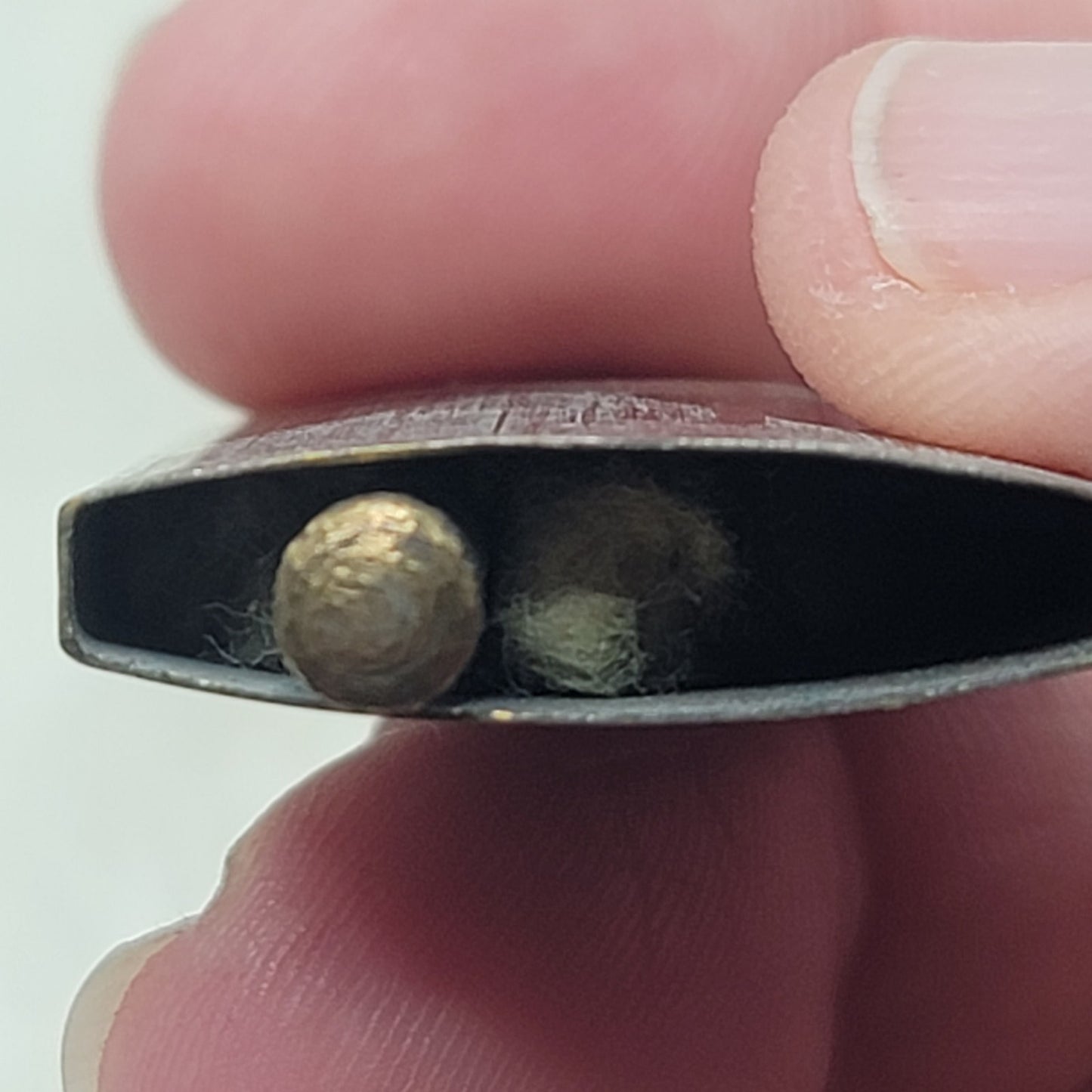 Vintage WWI WWII Military Trench Art Style Slide Sleeve Pocket Lighter Antique