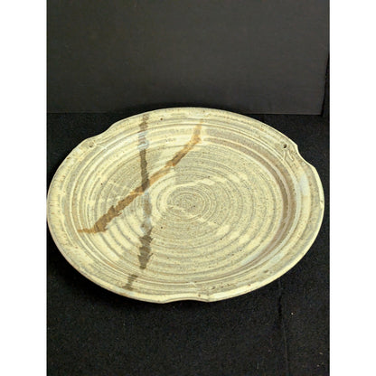 George Griffin Pottery, Sopchoppy Florida Handmade Art Pottery Plate 11"