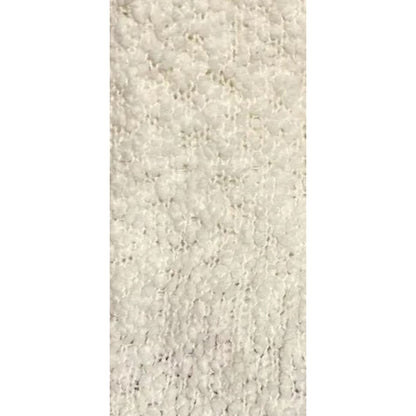 Bobeau Pullover Boucle Popcorn Cowl Neck Sweater Sz LARGE in Winter White NWT