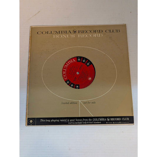Vintage Paul Weston Among My Souvenirs Columbia Record Club CB-6 Promo LP Vinyl