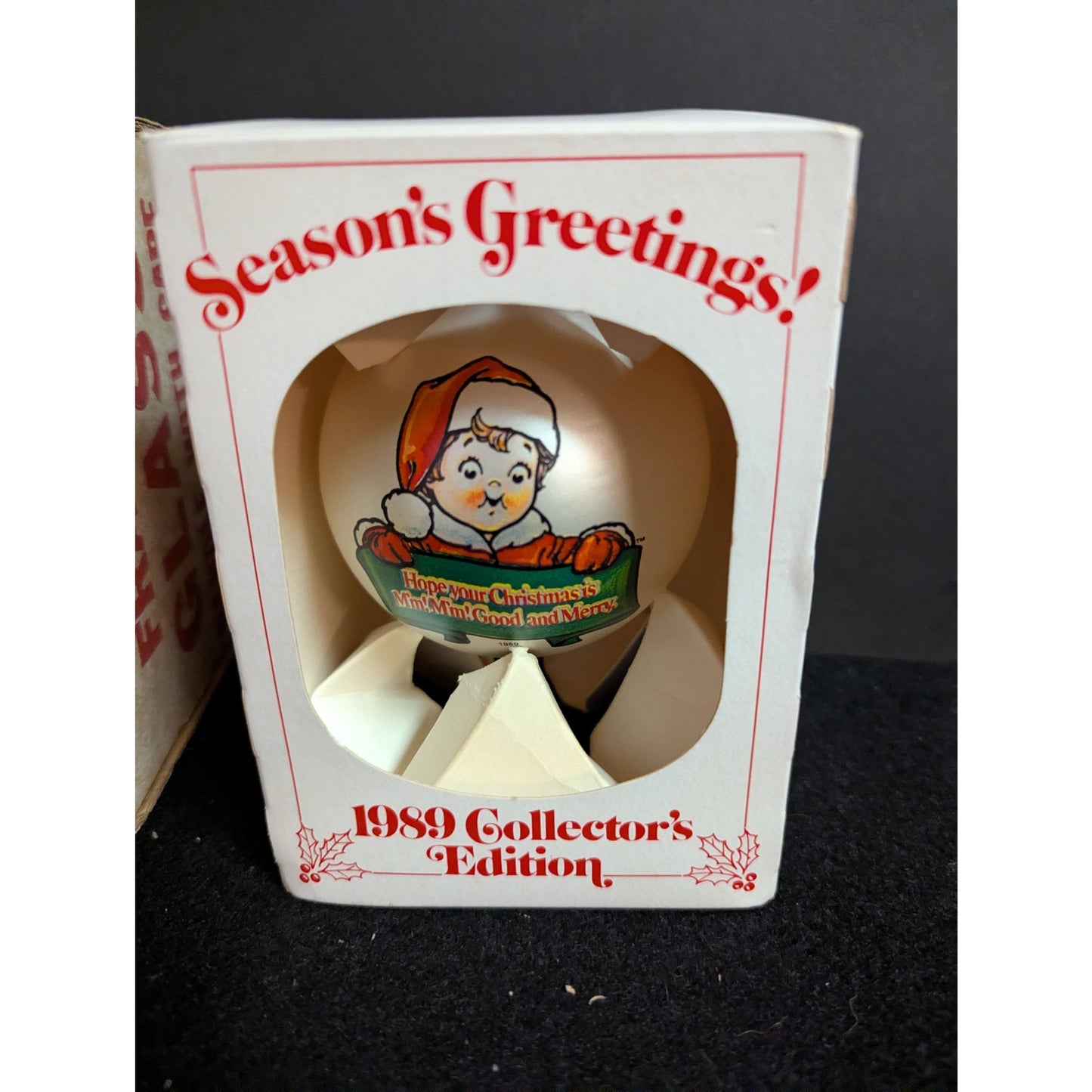 Vintage 1989 Campbell's Kids Collector's Edition Christmas Ornament