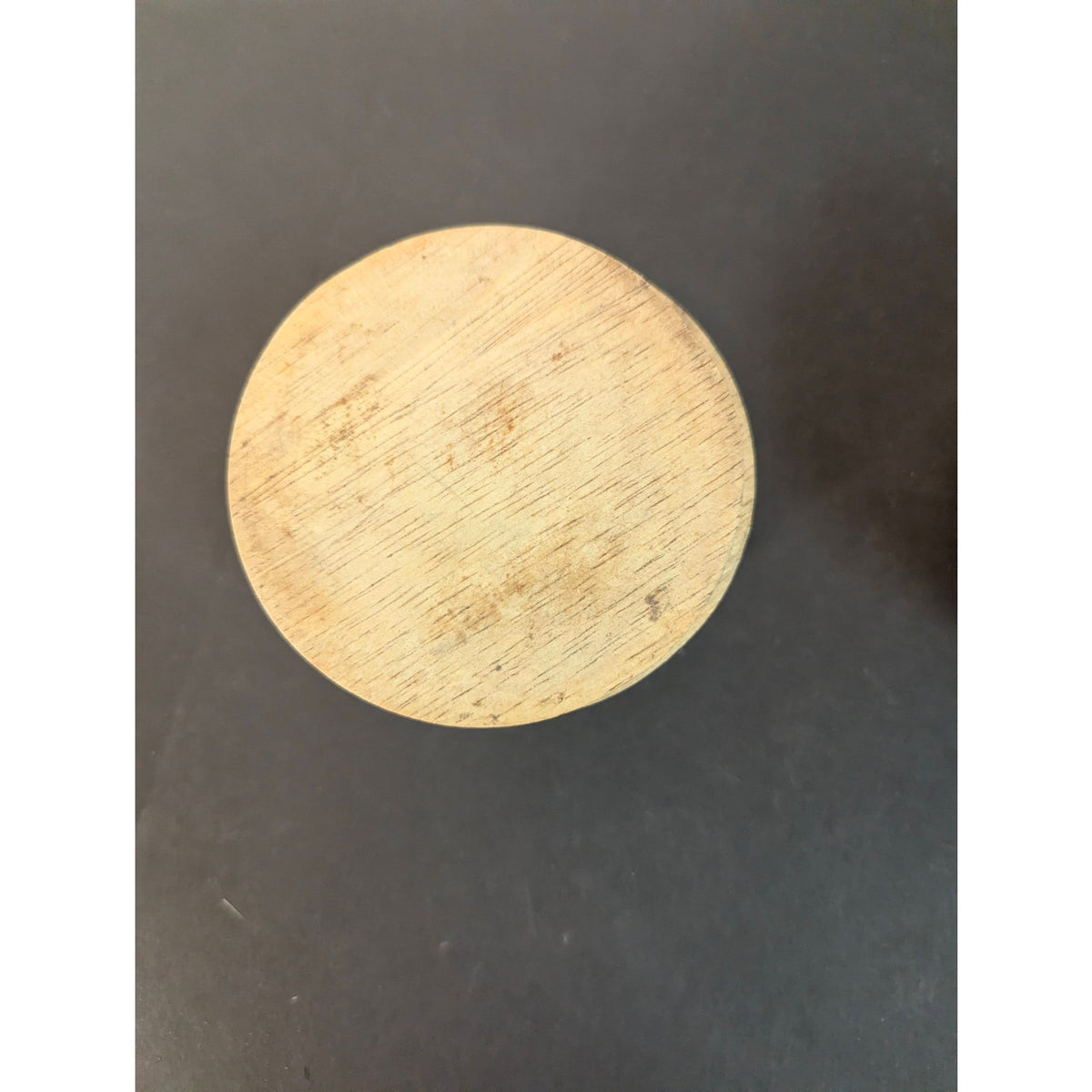 Vintage Mid Century Modern Wooden Drink Coasters Set of 6 with Holder